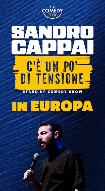 Sandro Cappai: Stand-Up Comedy a Barcellona